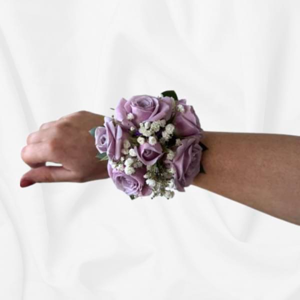 Purple Rose Corsage