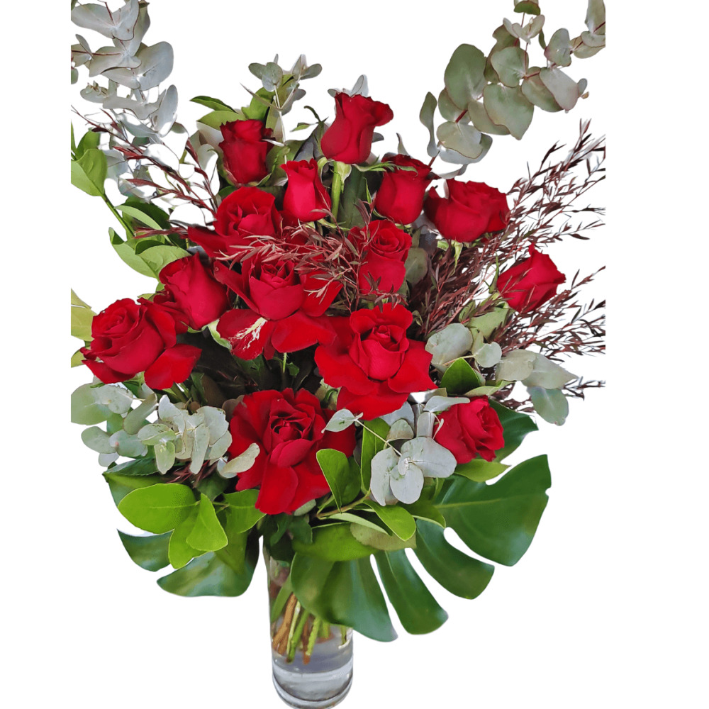 Rose Vase Arrangement